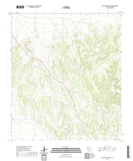 US Topo 7.5-minute map for Rock House Draw NW TX