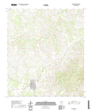 US Topo 7.5-minute map for Rocksprings TX