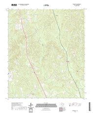 US Topo 7.5-minute map for Roganville TX