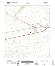 US Topo 7.5-minute map for Roscoe TX