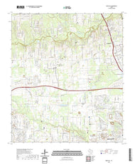US Topo 7.5-minute map for Rose Hill TX