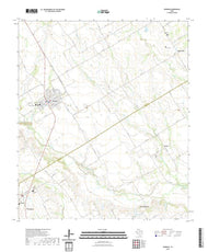 US Topo 7.5-minute map for Rosebud TX