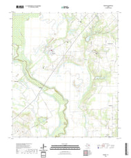 US Topo 7.5-minute map for Rosser TX