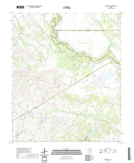US Topo 7.5-minute map for Rosser SW TX