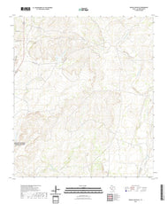 US Topo 7.5-minute map for Rough Canyon SE TX