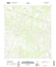 US Topo 7.5-minute map for Round Mountain TX