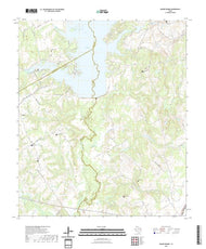 US Topo 7.5-minute map for Round Prairie TX