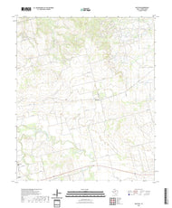 US Topo 7.5-minute map for Royston TX
