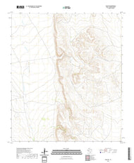 US Topo 7.5-minute map for Ryan SW TX