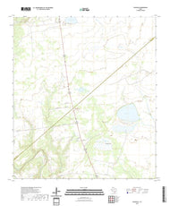 US Topo 7.5-minute map for Ryanville TX