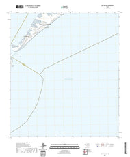 US Topo 7.5-minute map for San Luis Pass TX