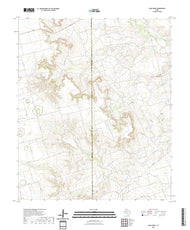 US Topo 7.5-minute map for Sand Creek TX