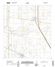 US Topo 7.5-minute map for Santa Rosa TX