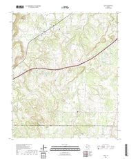 US Topo 7.5-minute map for Santo TX
