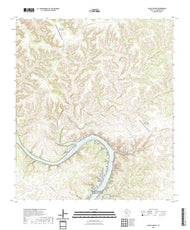 US Topo 7.5-minute map for Satan Canyon TX