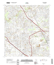 US Topo 7.5-minute map for Satsuma TX