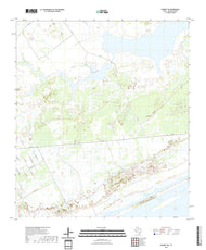 US Topo 7.5-minute map for Seadrift NE TX