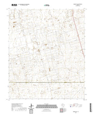 US Topo 7.5-minute map for Seminole SW TX