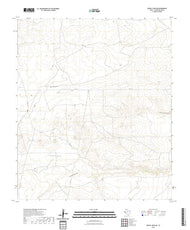 US Topo 7.5-minute map for Seven L Peak NE TX