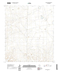 US Topo 7.5-minute map for Sevenmile Corner TX