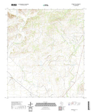 US Topo 7.5-minute map for Sevenmile Hill TX