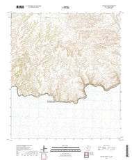 US Topo 7.5-minute map for Shafter Canyon TXCOA