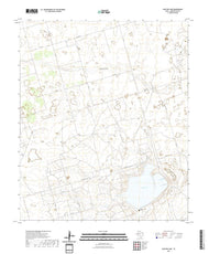 US Topo 7.5-minute map for Shafter Lake TX