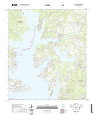US Topo 7.5-minute map for Shepard Hill TX