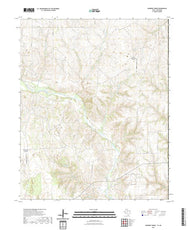 US Topo 7.5-minute map for Shinnery Creek TXOK