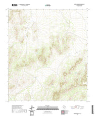 US Topo 7.5-minute map for Sierra Madera SE TX