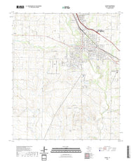 US Topo 7.5-minute map for Snyder TX