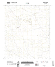 US Topo 7.5-minute map for Soda Lake NE TX