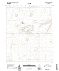 US Topo 7.5-minute map for Sourdough Creek NW TX