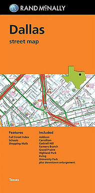 Dallas Street Map by Rand McNally