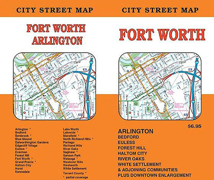 Arlington Texas Maps Texas Map Store