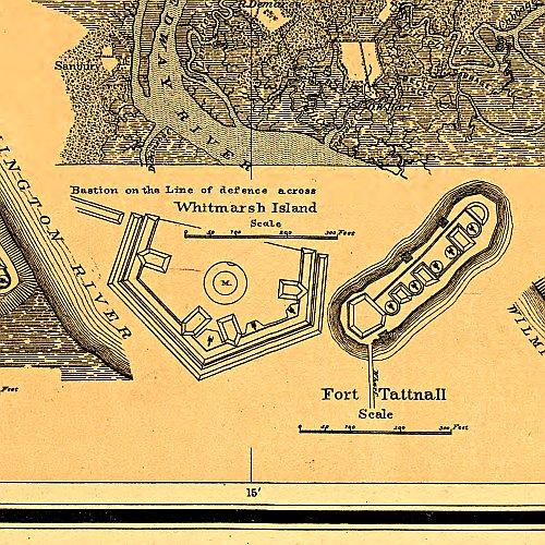 Civil War Savannah Georgia – Texas Map Store
