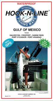Upper Gulf of Mexico Offshore Fishing Map by Hook-N-Line