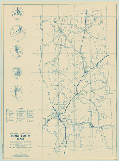 Grimes County 1936, Texas Highway Dept
