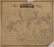 Oldham County 1888, ownership map