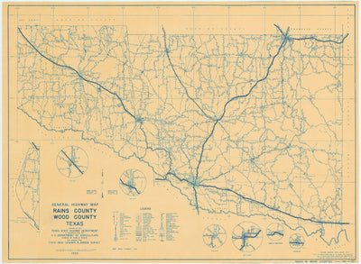 Rains/Wood Counties 1936, Texas Highway Dept