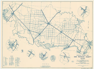 San Patricio County 1936, Texas Highway Dept