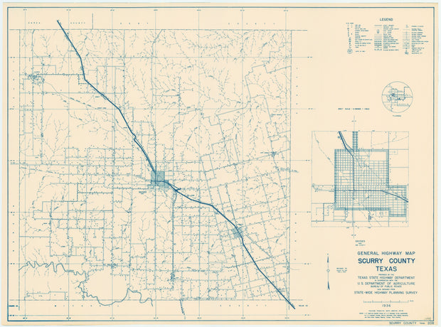 Scurry County 1936, Texas Highway Dept