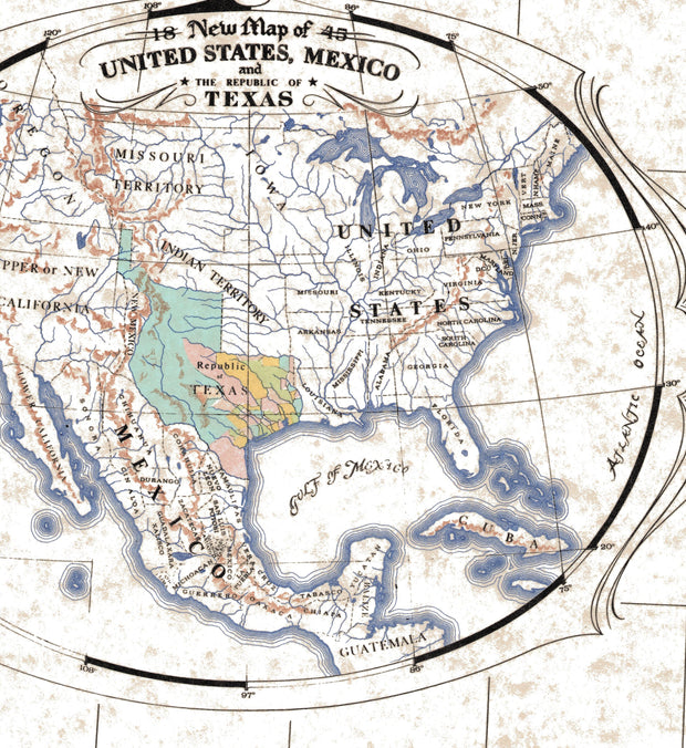 Republic of Texas 1845