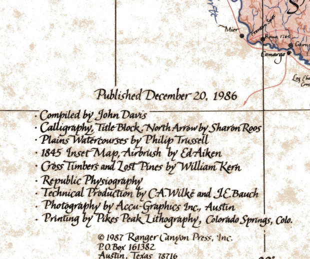 Republic of Texas 1845