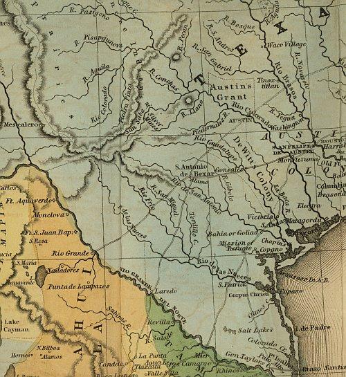 Map of the United States of Mexico, Tanner 1846
