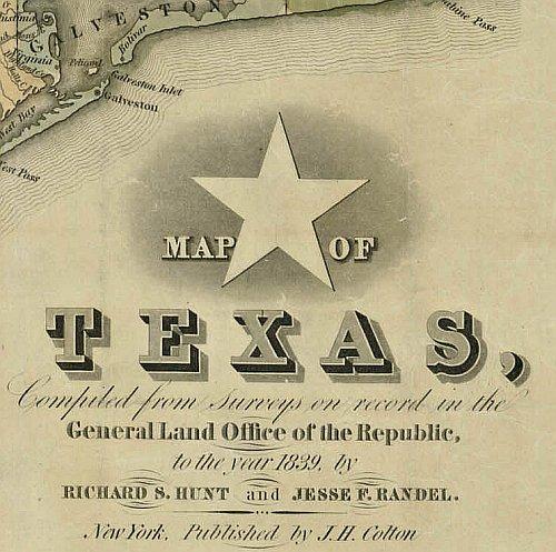 Texas 1839, General Land Office of the Republic