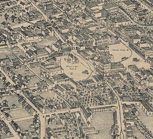 San Antonio 1886 by Augustus Koch