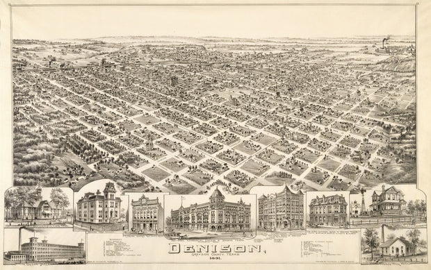 Denison 1891 by T.M. Fowler