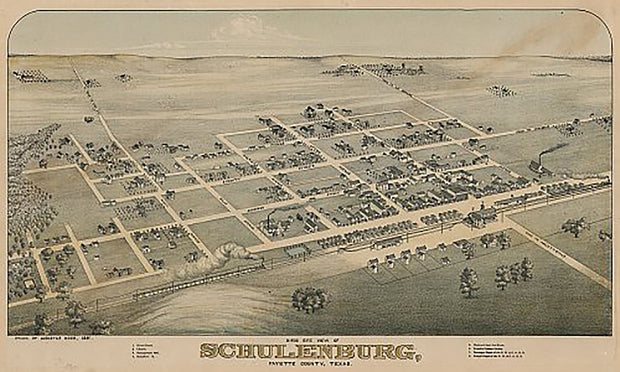 Schulenburg 1881 by Augustus Koch