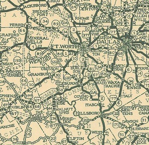 Texas 1933, Texas Highway Department